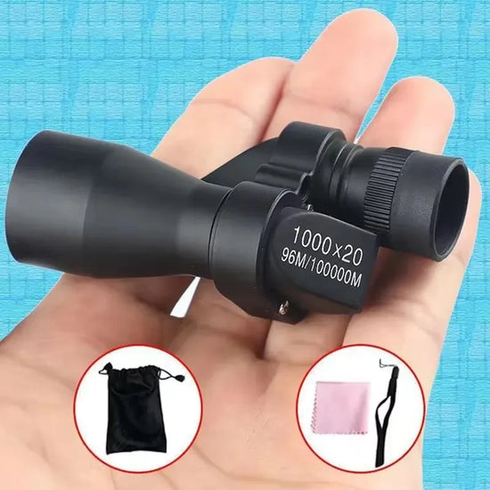 Portable Mini Pocket Monocular Telescope with 1000x Magnification 20mm Lens for Outdoor Fishing Hunting Camping Observation