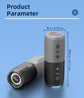ZEALOT-M5 Magnetic Bluetooth Speaker 2-in-1 Power on Couplet Mini Speaker Macaron Color Dual Channel RGB Light Bluetooth 5.4