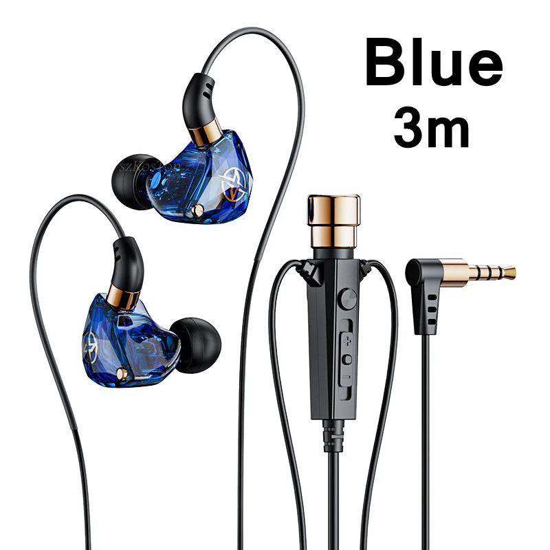 SZKOSTON Wired HiFi Headphones with Mini Condenser Microphone - ElectronAge