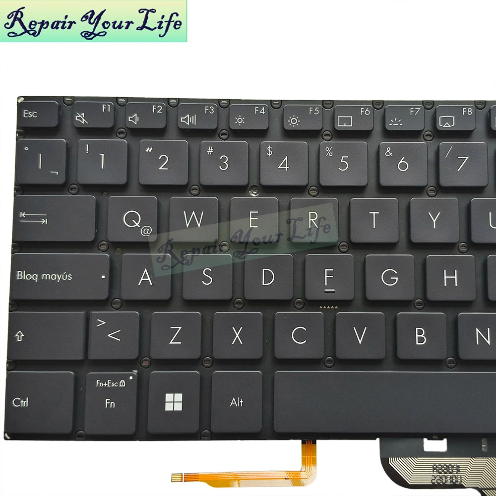 US UI Latin Backlight Keyboard For ASUS ExpertBook - ElectronAge