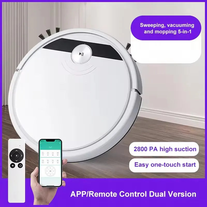 2025 New App Control Vacuum Sweeper - ElectronAge