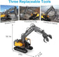 Double E E568 RC Excavator 17 Channel 1:16 3 IN 1 RC Engineering Car - ElectronAge