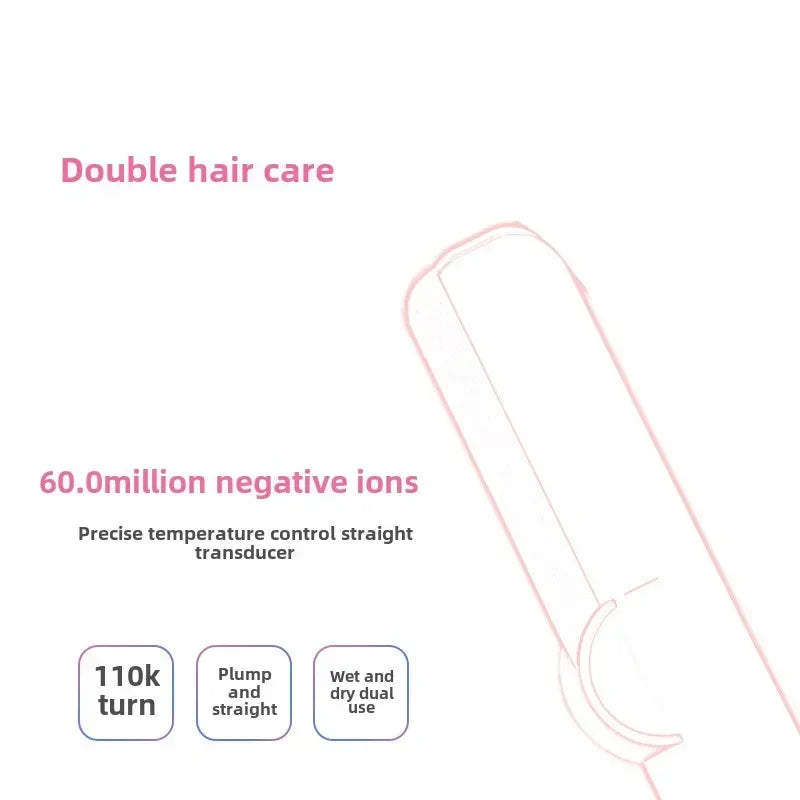 WUXEY HT01-HS05 Wet and Dry Multifunctional Household Hair Straightener - ElectronAge