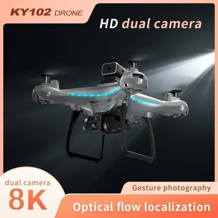 KY102 Drone 8K Dual Camera Quadcopter - ElectronAge