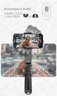 Q09 Selfie Stick Mini Tripod Handheld Stabilizer With Three-Color Fill Light 360°Rotating Aluminium Alloy Rod for Smartphones