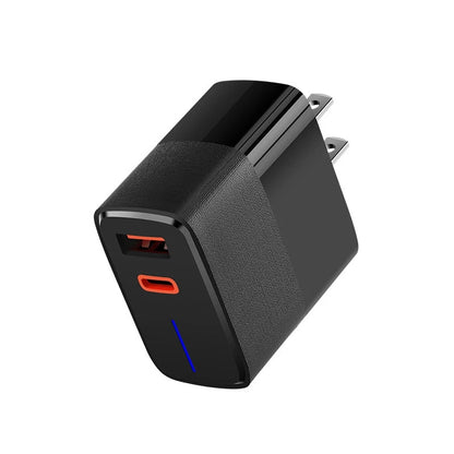 2026 100W Super Fast Charge PD20W Dual Port Suitable for Apple, Huawei, Fully Compatible with US Standard Mobile Phone Charger