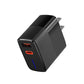 2026 100W Super Fast Charge PD20W Dual Port Suitable for Apple, Huawei, Fully Compatible with US Standard Mobile Phone Charger
