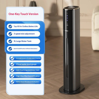 Ultrasonic Cool Mist Humidifier Portable USB Mini Quiet Auto Shut Off Night Light Aroma Diffuser Bedroom Office Nursery Home