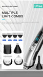 Ufree Electric Hair Cutting Machine Beard Trimmer Hair Clipper Rechargeable Man Shaver Trimmer Barber Professional Hair Trimmer
