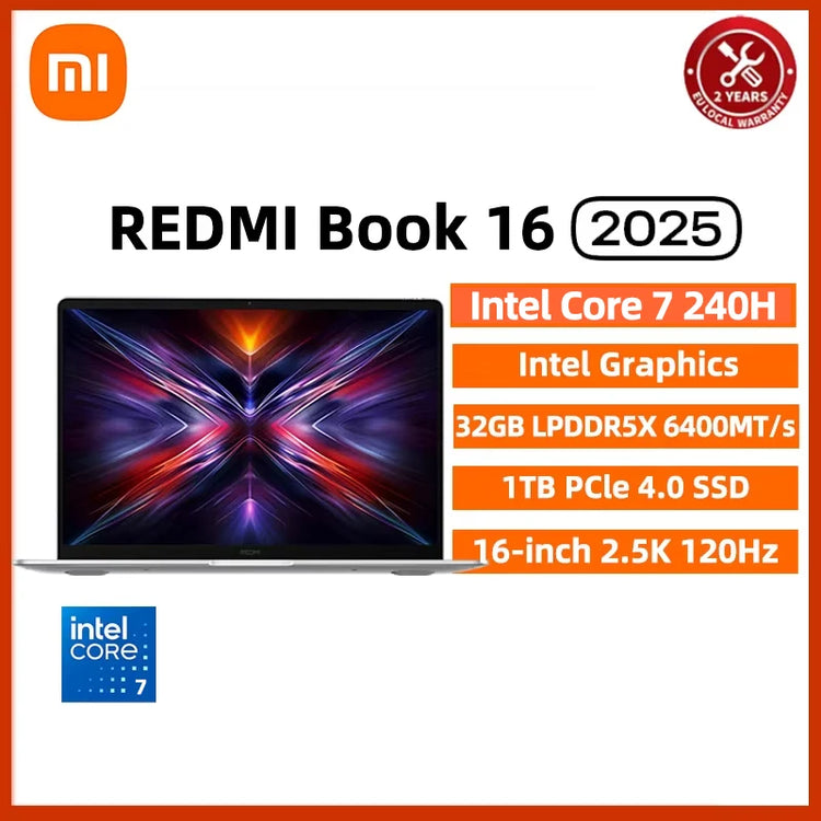 Xiaomi REDMI Book 16 Laptop 2025 - ElectronAge