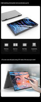 2026 New Dual Display Business Laptop Dual 14inch Touch 2in1 Intel N150 N100 12th DDR4 16GB 32GB Double Full Touch Screen Laptop