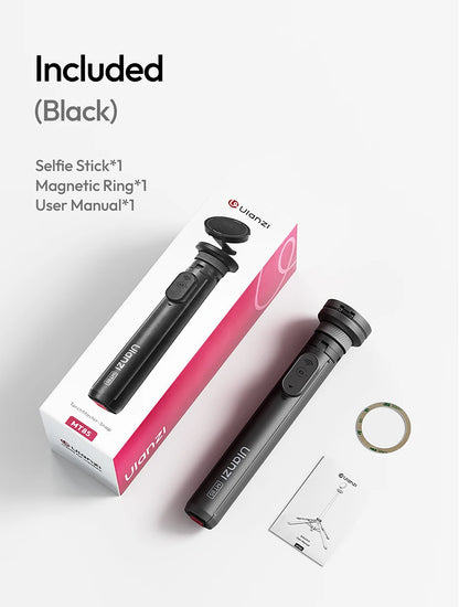 Ulanzi MT-85 Pop Open Tripod Automatic Phone Stand Magsafe Selfie Stick for iPhone 17 16 15 Ground Stand for Outdoor Travel Vlog