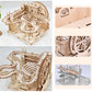 3D Wooden Puzzle DIY Marble Run Building Model Kit STEM Educational Construction Toys for Kids Adults Teens Boys Girls Gifts