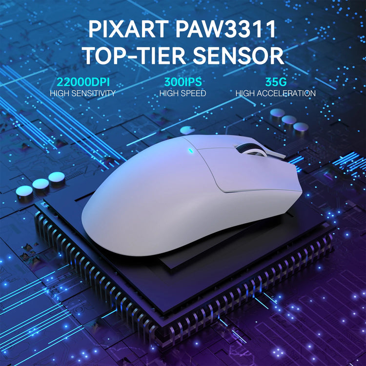 ATTACK SHARK X11 Lightweight Wireless Gaming Mouse - ElectronAge