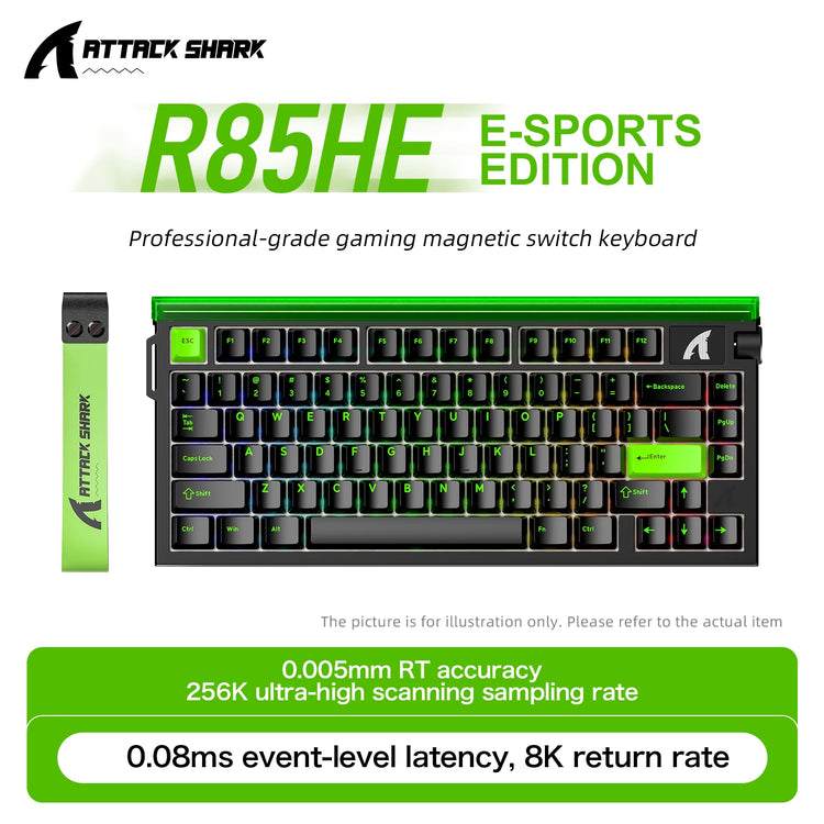 R85 ATTACK SHARK R85HE Magnetic Keyboard - ElectronAge