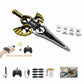2.4G remote-controlled flying sword - 4-axis flying sword with light display, wristwatch control for special sword shape