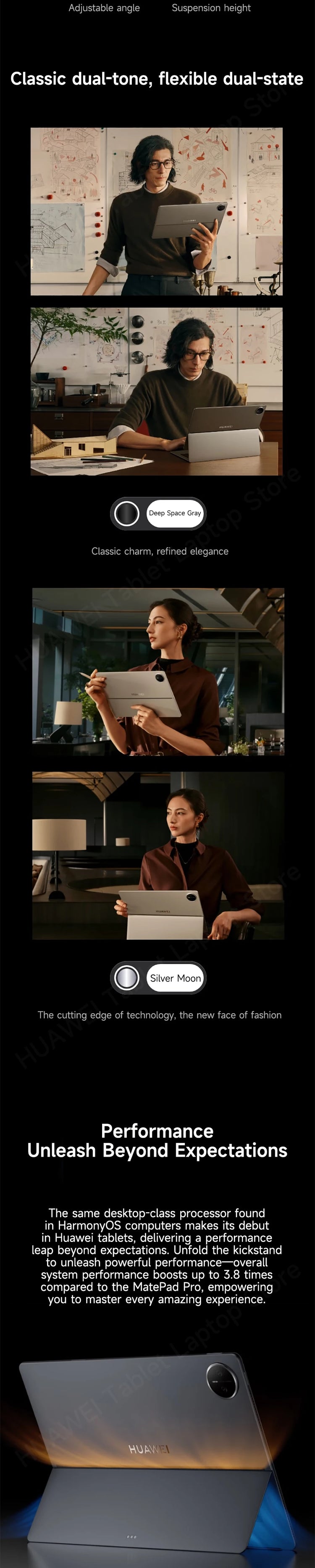 2025 HUAWEI MatePad Edge 2-in-1 Tablet & Laptop - ElectronAge