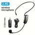 Jyx Wireless Microphone Headset Uhf Wireless Headset and Handheld 2-in-1 Microphone - ElectronAge