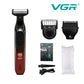 VGR Electric Shaver Rechargeable Shaving Machine Portable Beard Trimmer IPX6 Waterproof Face Shaver Safety Trimmer for Men V-361
