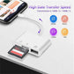 3 in 1 USB/Type C Multifunction Card Reader OTG SD TF Cards USB Memory Cards Reader Converter for MacBook Laptop Samsung