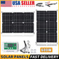 1200W Solar Panel Charger with 100A Controller Dual USB 12V Battery Charging System for Outdoor Camping Car Yacht RV Hiking