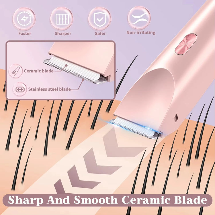 Waterproof Rechargeable Electric Shaver - ElectronAge
