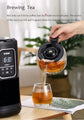 220V Coffee Machine Drip Coffee Maker With Grinding Function Fully Automatic Coffee Grinder Coffee Tea Brewing Machine