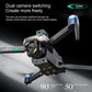 S159 Drone with 4K Camera for Adults, Foldable FPV RC Quadcopter with Optical Flow Positioning, Obstacle Avoidance WiFi Transmis