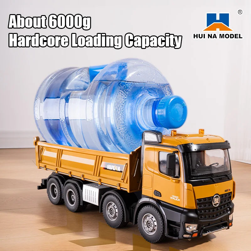 JIKEFUN HUINA 1536 1:14 Large Dump Truck - ElectronAge