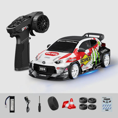 1:24 Scale 4WD RC Remote Control Racing Car - ElectronAge