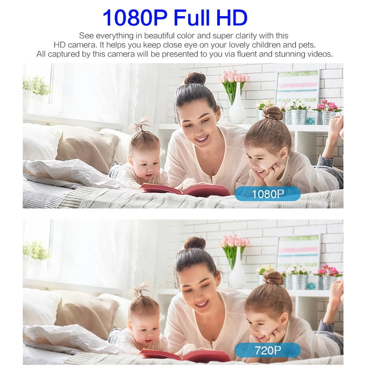 Virwir Mini Camera 4MP Wifi Night Vision - ElectronAge