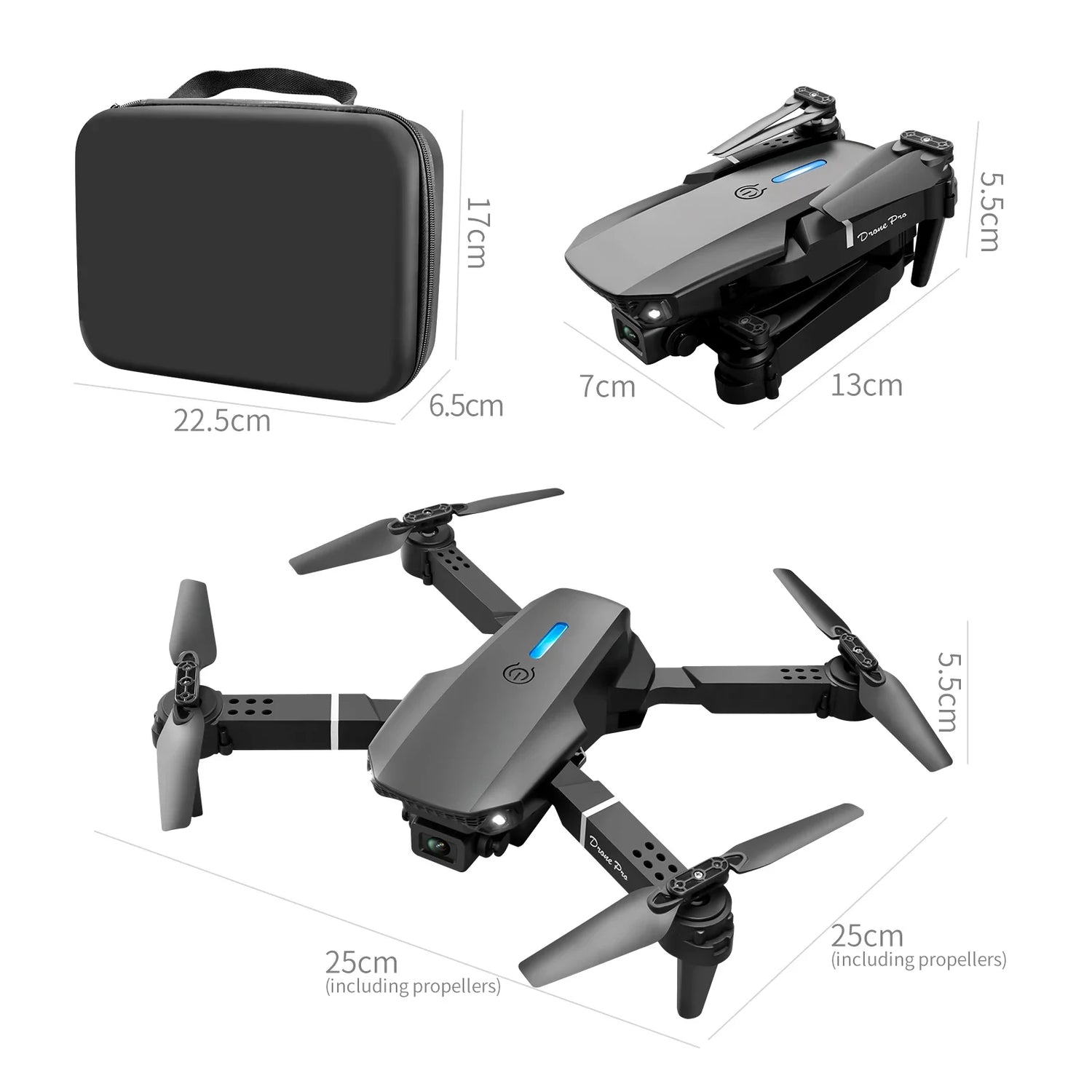 BOALZETD E88PRO Drone - ElectronAge