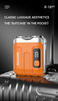 R-18 Mini Electric Smart Household Shaver Digital Display Dual Blade Rechargeable Shaver Powerful Beard Trimmer Tool