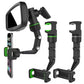 Car Rearview Mirror Phone Holder 360° Rotatable and Retractable Car Phone Mount Multifunctional Rear View Mirror Holder