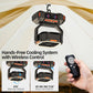 Rechargeable Portable camping Fan 40000mah 720° Rotating Hanging Fan Night Light Air Cooler Outdoor Camping Tent fans ventilador