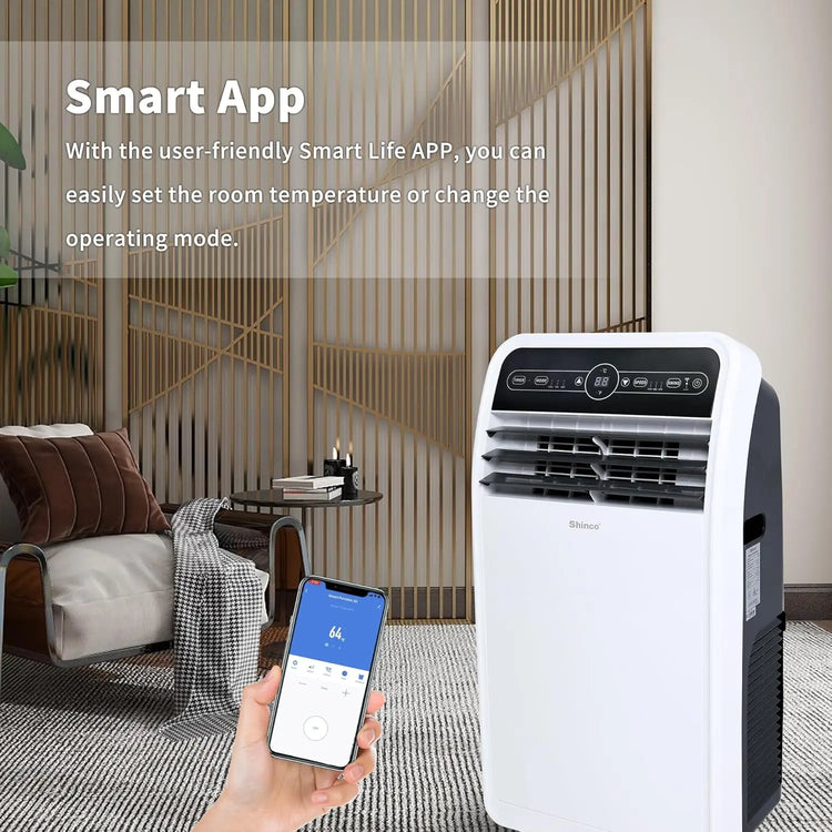 Shinco 10,000 BTU Portable Air Conditioner - ElectronAge