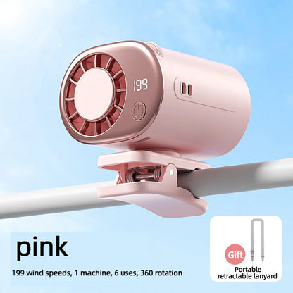 2026 Portable Mini Outdoor Refrigeration Clip Fan 4000mAh