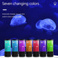 AeroLight Ocean Night Light with Floating Jellyfish - Aquarium Mood Lamp for Bedroom