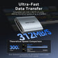 Vention SD 4.0 Card Reader 312Mbps USB 3.0 Type C to SD Micro TF OTG Memory Card Adapter for iPhone 17 MacBook Laptop PC Samsung