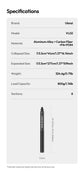 Ulanzi VL02 2.7m Carbon Fiber Selfie Stick 8-Section with 1/4" Mount for Smartphone Action Cameras Live Streaming Vlog Shots