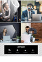 Roreta Desk Mount Stand DSLR Camera C Clamp Light Photographic Light Boom Stand With Ball Head for Phone Video Ring Light Zoom