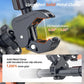 Anti-Vibration Motorcycle Phone Mount Camera Friendly Anti-Shake Bicycle Handlebar Holder with Secure Lock Universal E-Bike Scoo