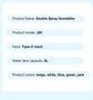 2200ML Air Humidifier USB Double Spray Port Mist Spray Heavy Fog Aroma Diffuser Essential Oils Color Light for Home Bedroom Gift