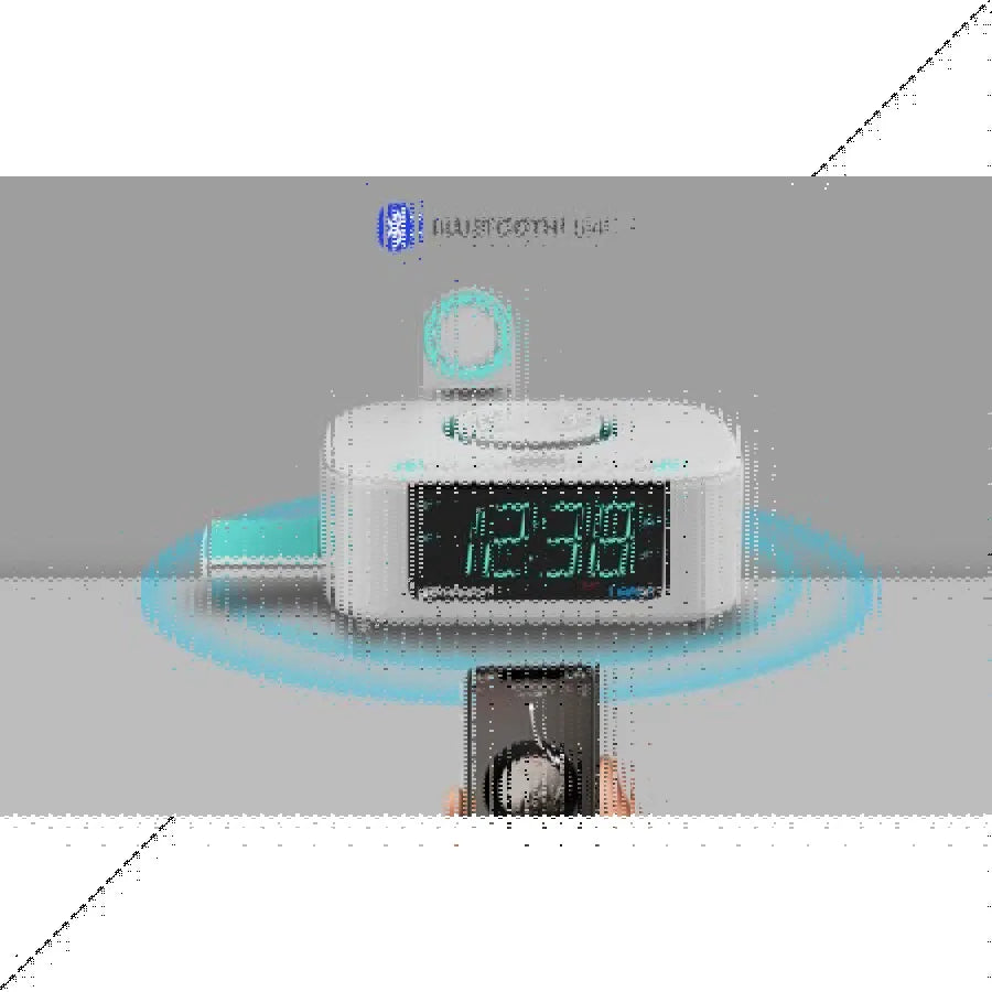 CKSW5010 Smartset Wireless Charging, Dual Alarm FM Clock - ElectronAge