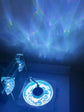 Retro Turntable Speaker With White Noise Wireless Bluetooth Vinyl Record Player Stereo Sound RGB Projection Lamp Effect