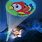 Projector Flashlight for Kids 10 Cards 80 Patterns Bedtime Toys Cartoon Light Educational Toy Gift for Toddler Boys Girls