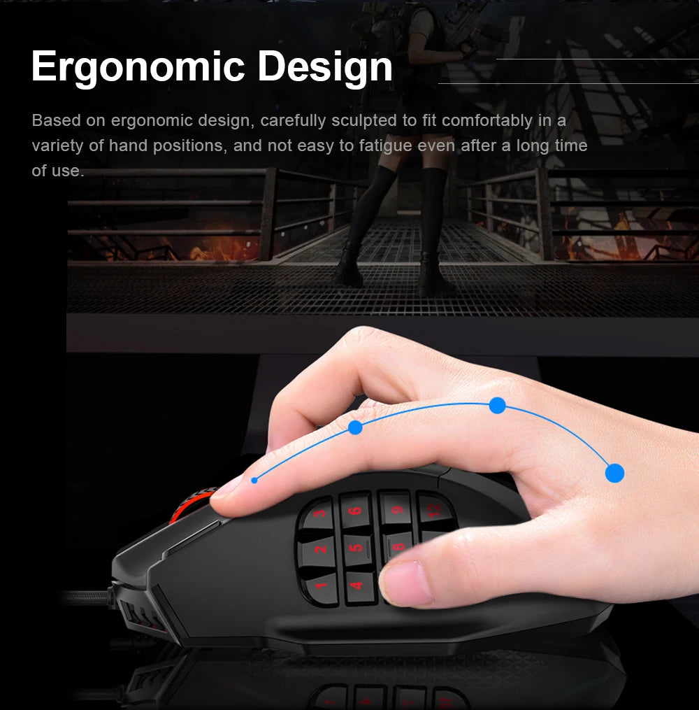 E-YOOSO X-39 USB Wired RGB Gaming Mouse - ElectronAge
