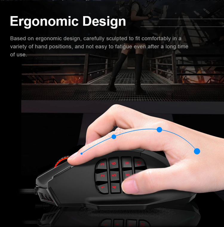 E-YOOSO X-39 USB Wired RGB Gaming Mouse - ElectronAge