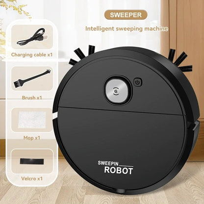 XMSJ 2026 3-in-1 Strong Suction Smart Sweeping Robot - ElectronAge