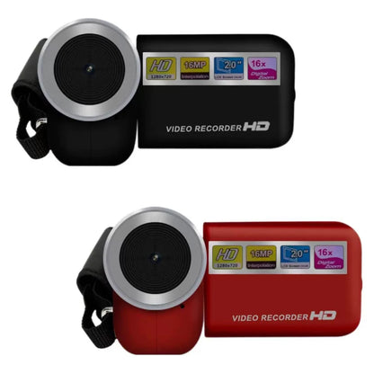 1080P 16MP Digital Camera 2.4 Inch Rotatable Screen Camcorder 16X Zoom HD Video Recorder